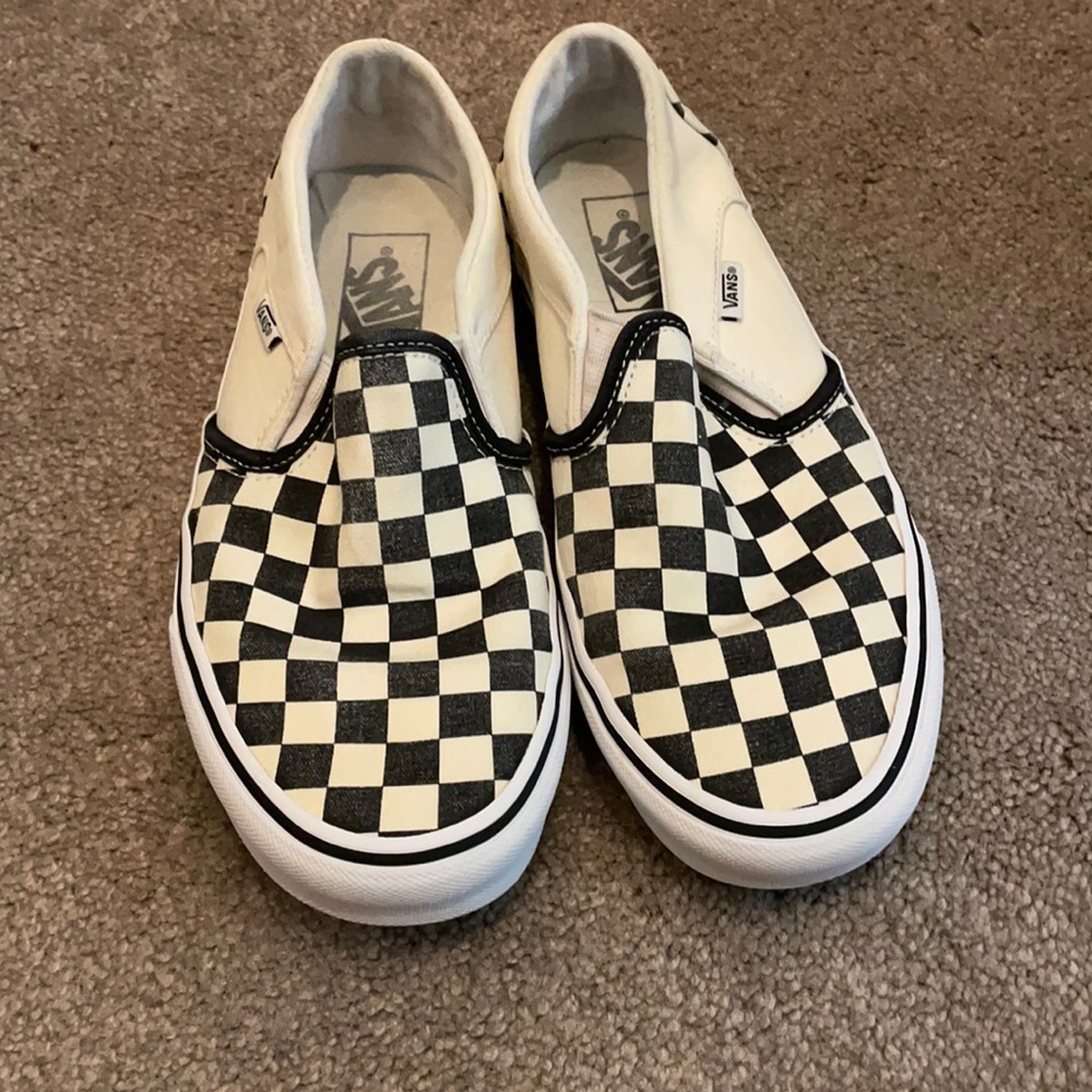Checkered vans